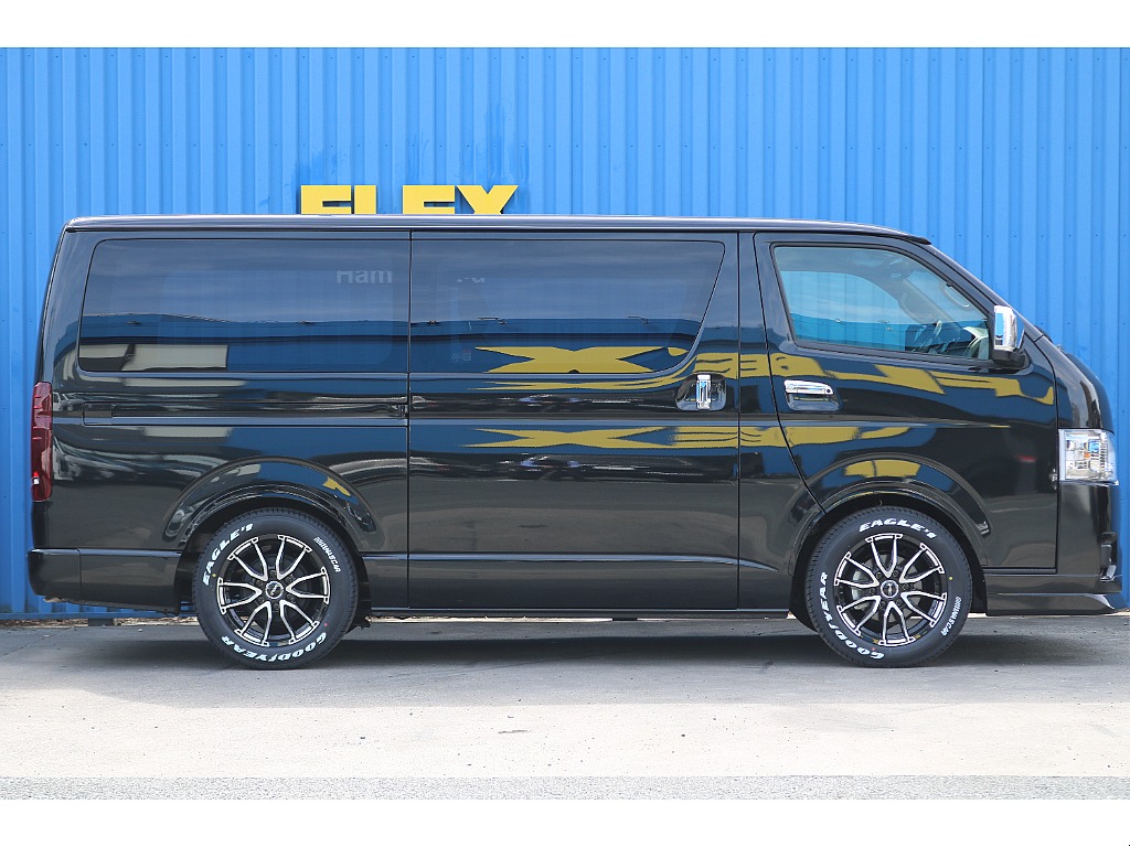 R7年式　ハイエースバン　ダークプライムS　ディーゼル2WD　FLEXオリジナルカスタム♪