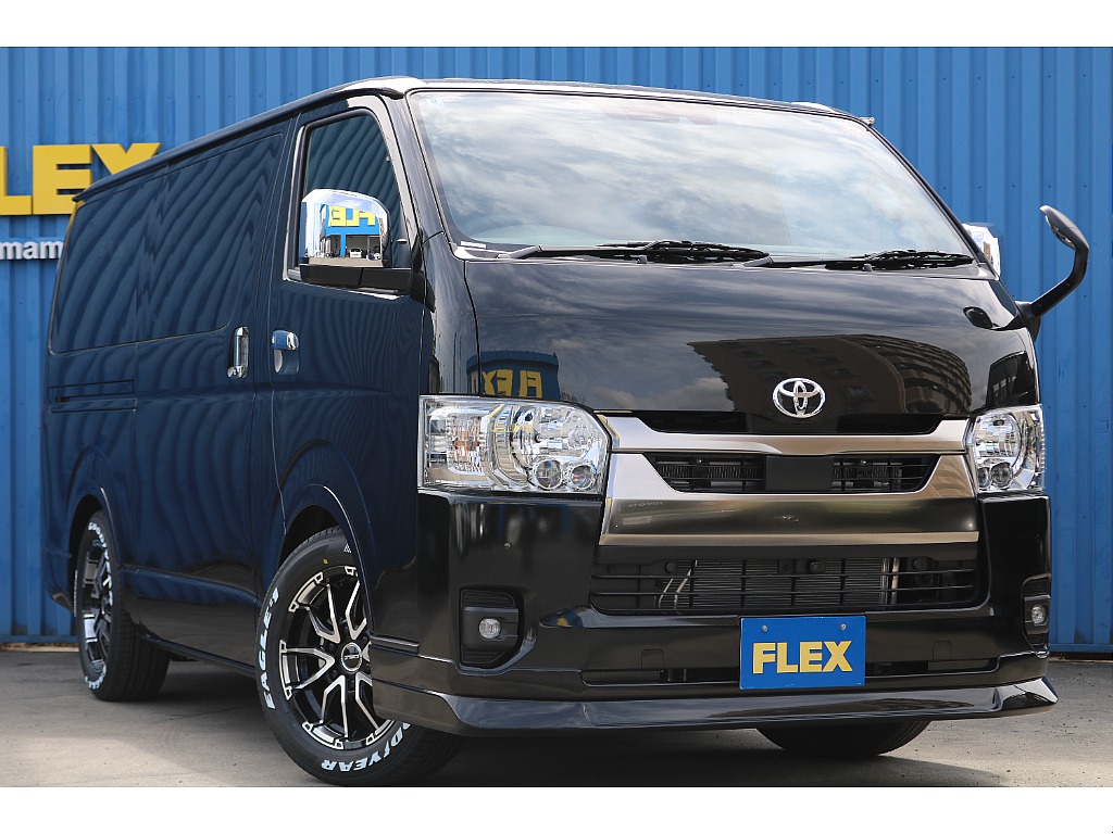 R7年式　ハイエースバン　ダークプライムS　ディーゼル2WD　FLEXオリジナルカスタム♪