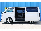 R8年式ハイエースバン　ダークプライムⅡガソリン2WD　FLEXオリジナルカスタム＆大画面ナビ♪