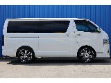 R8年式ハイエースバン　ダークプライムⅡガソリン2WD　FLEXオリジナルカスタム＆大画面ナビ♪
