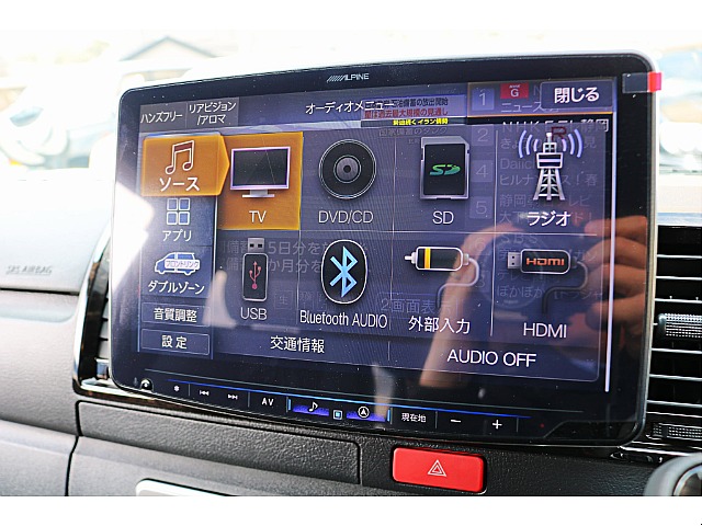 アルパインＢＩＧ－X１１インチナビ♪　パノラミックビューモニター投影　ビルトインＥＴＣ完備♪