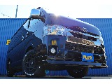 R4年式　ハイエースバン　ダークプライム2　車中泊カスタム＆大型ナビカスタム♪