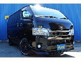 R4年式　ハイエースバン　ダークプライム2　車中泊カスタム＆大型ナビカスタム♪