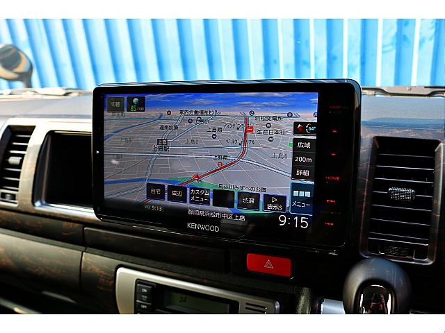 ケンウッド9インチナビ搭載♪
