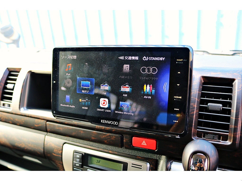 ケンウッド9インチナビ搭載♪