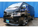 新車ハイエースバン　ダークプライムⅡ　ガソリン2WD　待望入庫♪FLEXカスタム多数♪