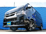 新車ハイエースバン　ダークプライムⅡ　ガソリン2WD　待望入庫♪FLEXカスタム多数♪