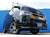 新車ハイエースバン　ダークプライムⅡ　ガソリン2WD　待望入庫♪FLEXカスタム多数♪