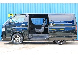 新車ハイエースバン　ダークプライムⅡ　ガソリン2WD　待望入庫♪FLEXカスタム多数♪