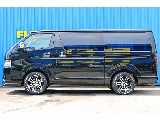 新車ハイエースバン　ダークプライムⅡ　ガソリン2WD　待望入庫♪FLEXカスタム多数♪