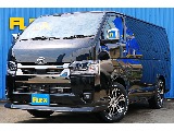 新車ハイエースバン　ダークプライムⅡ　ガソリン2WD　待望入庫♪FLEXカスタム多数♪