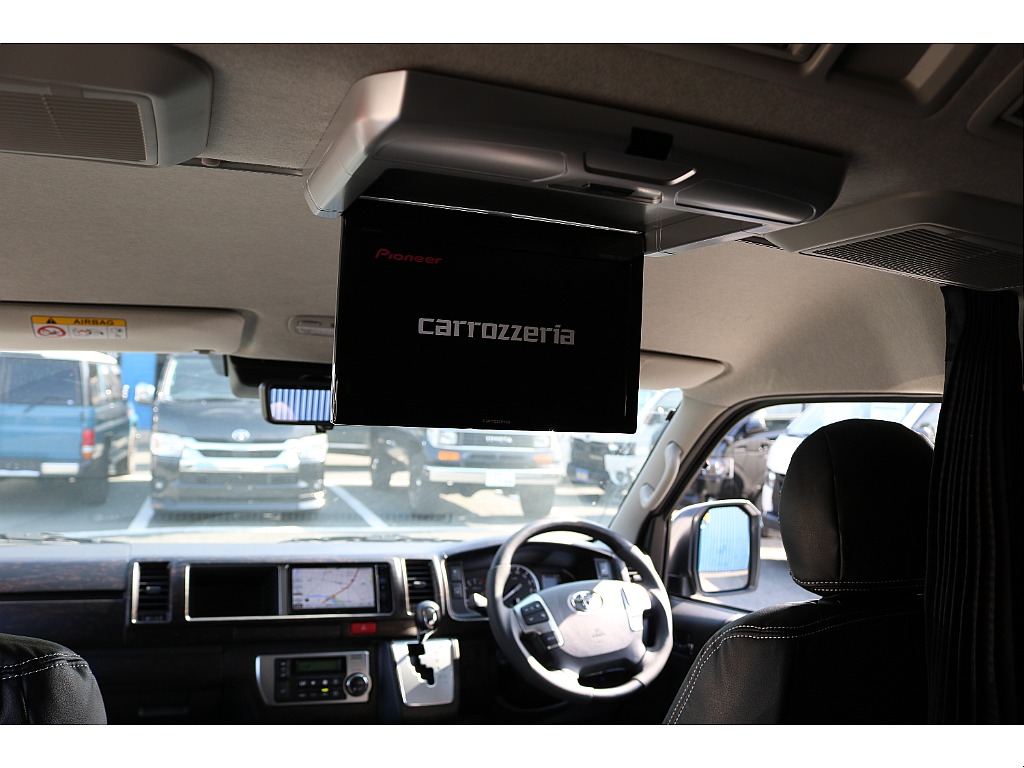 カロッツェリア製フリップダウンモニター10インチ♪