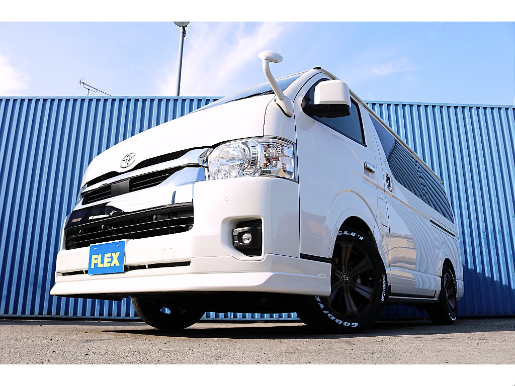 R5年式　ハイエースワゴンGL　4WD♪ FLEXオリジナルカスタム施工♪