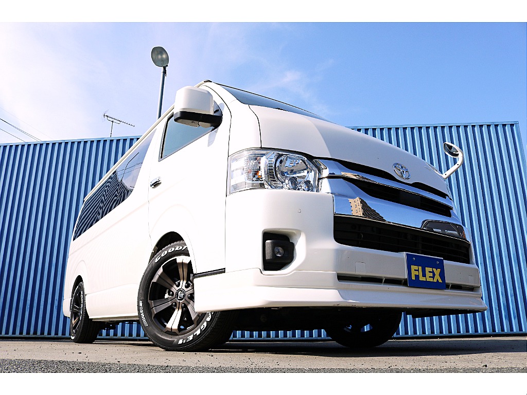 R5年式　ハイエースワゴンGL　4WD♪ FLEXオリジナルカスタム施工♪