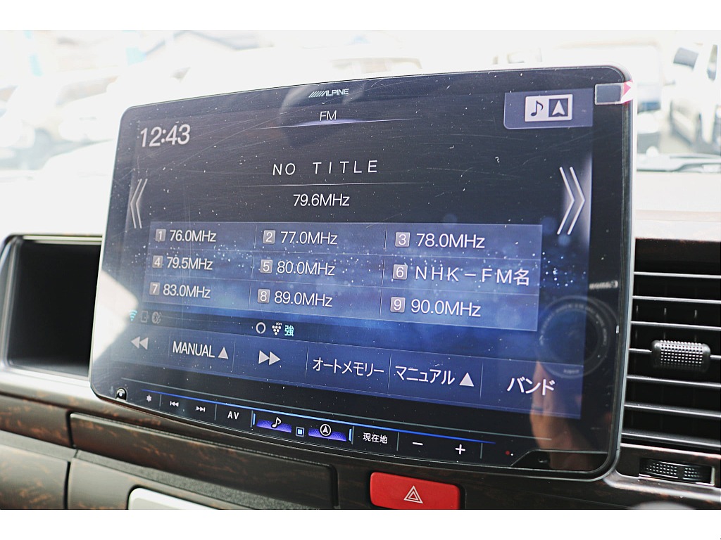 アルパインＢＩＧ－X１１インチナビ♪　パノラミックビューモニター投影♪