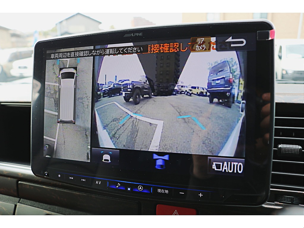 アルパインＢＩＧ－X１１インチナビ♪　パノラミックビューモニター投影♪