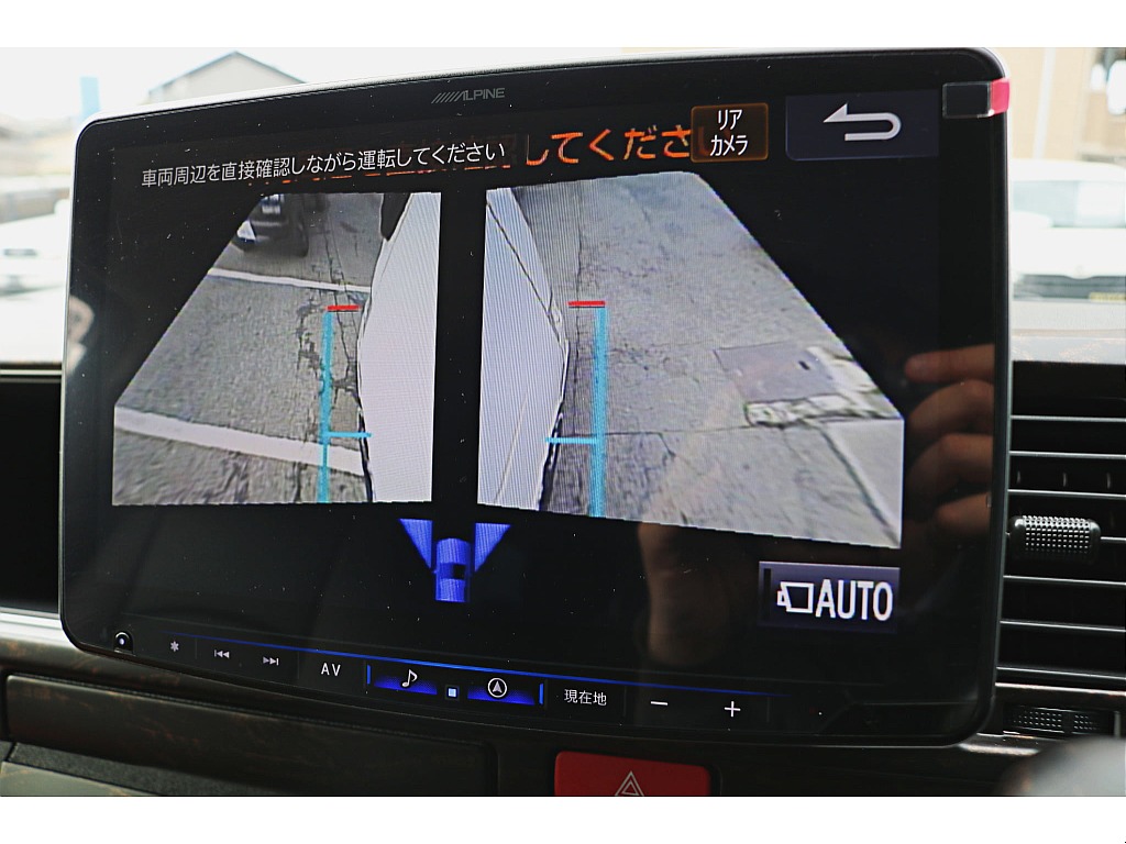 アルパインＢＩＧ－X１１インチナビ♪　パノラミックビューモニター投影♪