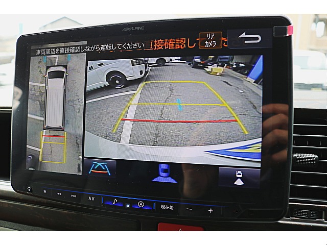 アルパインＢＩＧ－X１１インチナビ♪　パノラミックビューモニター投影♪