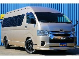 R6年式　ハイエースバン　DX　スーパーロング　ディーゼルターボ4WD　ダークプライムシート＆フローリングカスタム♪