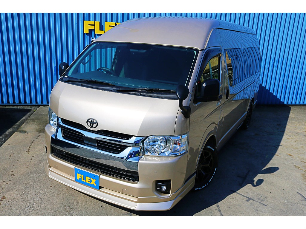 R6年式　ハイエースバン　DX　スーパーロング　ディーゼルターボ4WD　ダークプライムシート＆フローリングカスタム♪