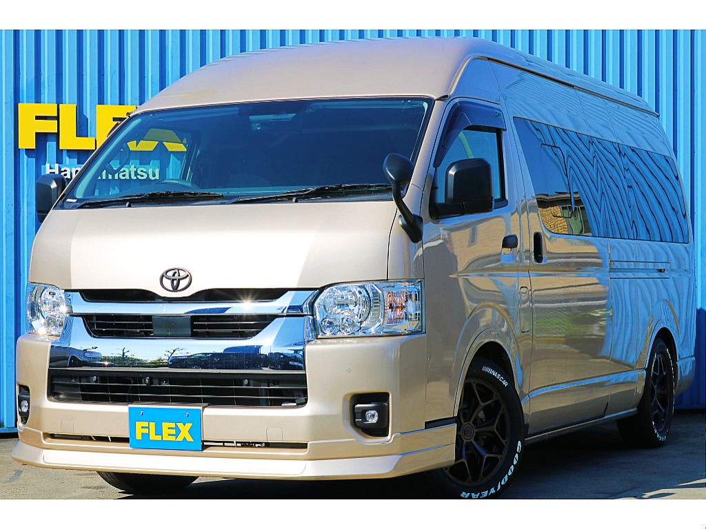 R6年式　ハイエースバン　DX　スーパーロング　ディーゼルターボ4WD　ダークプライムシート＆フローリングカスタム♪