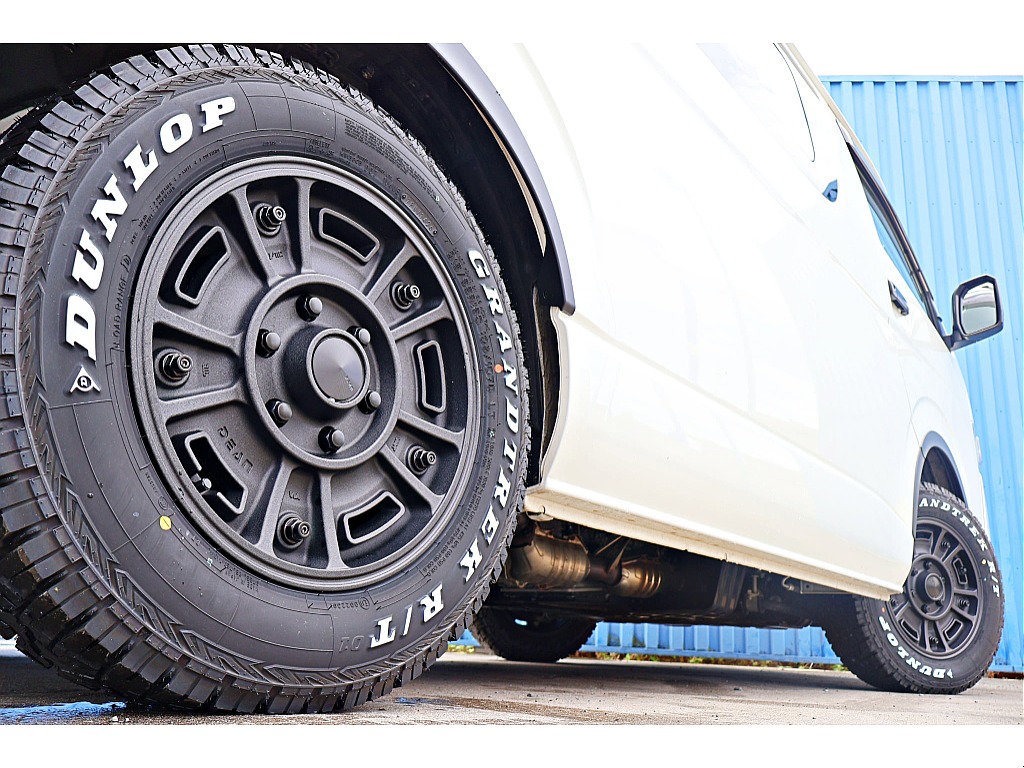 DEAN　BJメキシカンホイール　×　DUNLOPグラントレックホワイトレタータイヤ♪