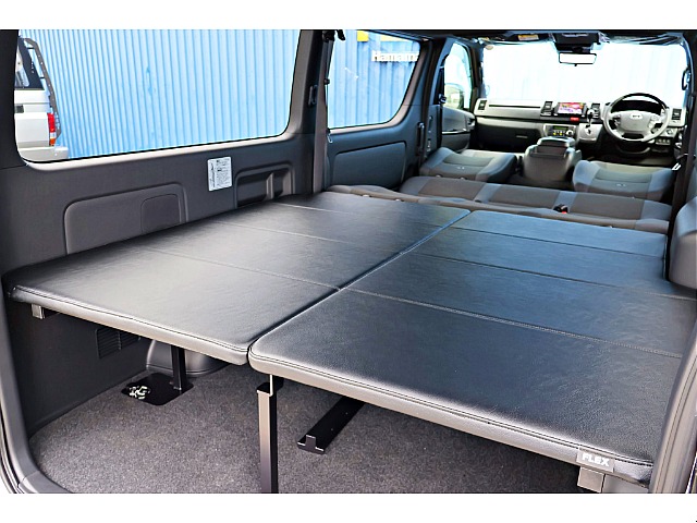 FLEXオリジナルカスタム　フリップアップベットキット♪跳ね上げ式で自転車やバイクなども積載可能♪