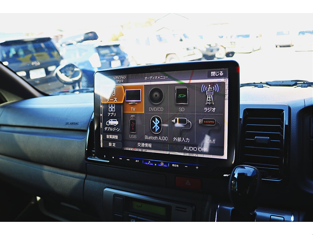アルパインＢＩＧ－X１１インチ♪パノラミックビューモニター投影済　ボイスタッチ機能で音声操作も可能です♪
