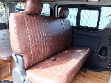 2列目シートもシートカバー装着でオシャレ内装に！