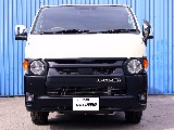 フロントバンパーもマットブラック施工済み♪