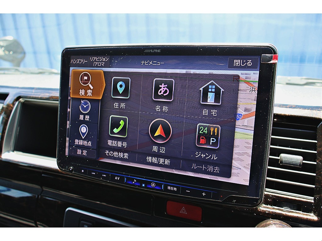 アルパインＢＩＧ－X１１インチ♪パノラミックビューモニター投影済　ボイスタッチ機能で音声操作も可能です♪