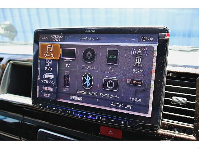 アルパインＢＩＧ－X１１インチ♪パノラミックビューモニター投影済　ボイスタッチ機能で音声操作も可能です♪