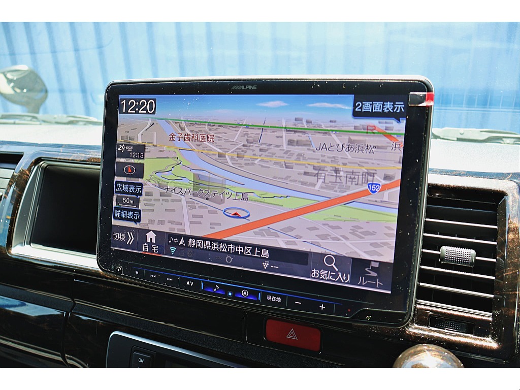 アルパインＢＩＧ－X１１インチ♪パノラミックビューモニター投影済　ボイスタッチ機能で音声操作も可能です♪