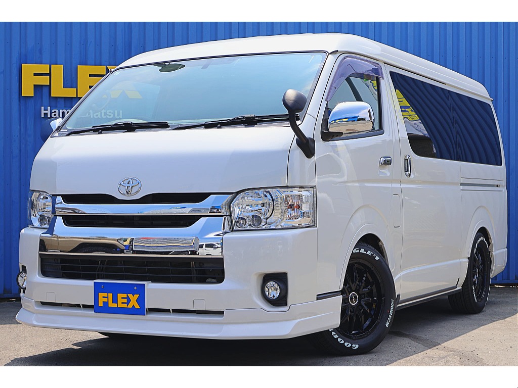 トヨタ&nbsp;ハイエース&nbsp;ワゴン2.7GLロング ミドルルーフ 4WD&nbsp;内装架装アレンジCT&nbsp;静岡県