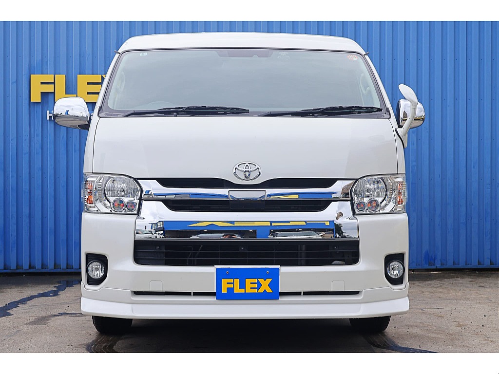 新品FLEXオリジナルフロントスポイラー装着済みで迫力満点♪