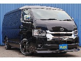 新車ハイエースワゴンGL　FLEX内装架装ファミリア　リビング仕様♪フローリング施工＆脱着可能テーブル