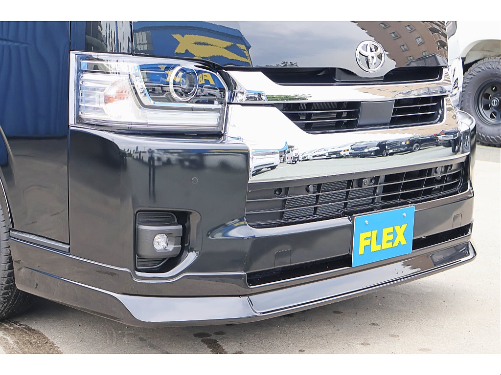 ＦＬＥＸ　フロントスポイラー♪　純正バンパーとの調和を図ってボリュームアップしました♪
