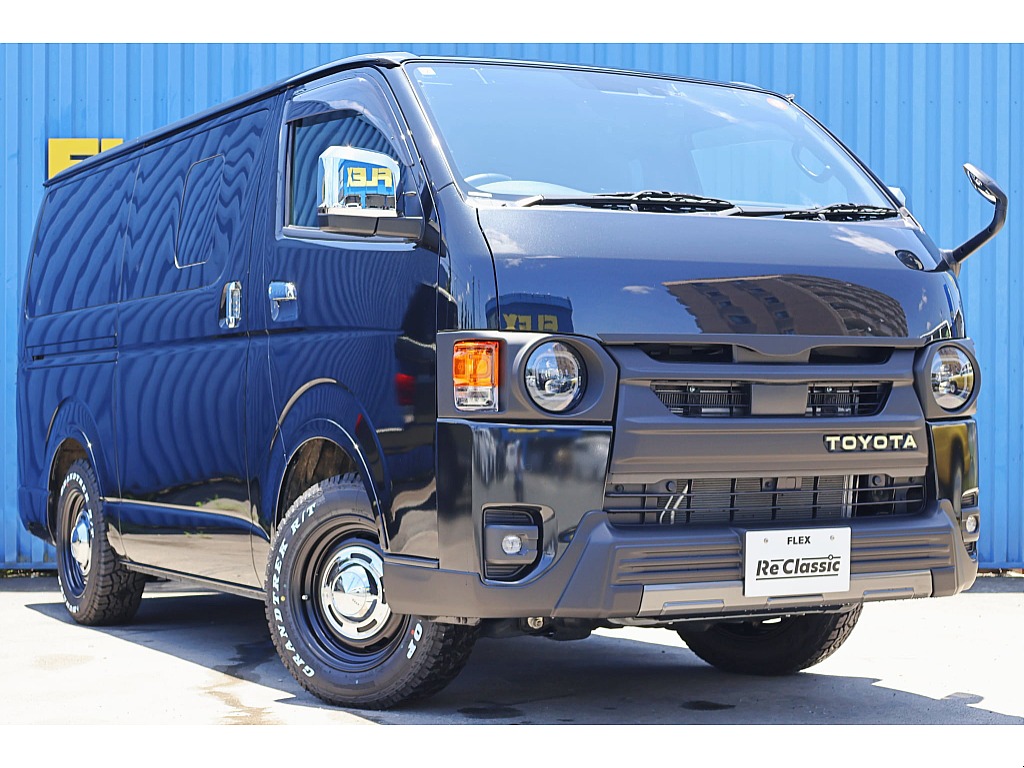 R６年式　ハイエースバン　ダークプライムⅡ　ディーゼル4WD ReClassic【NEO】カスタム入庫いたしました！！