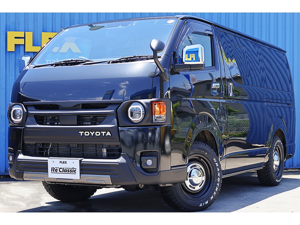 R６年式　ハイエースバン　ダークプライムⅡ　ディーゼル4WD ReClassic【NEO】カスタム入庫いたしました！！