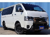ハイエースバン　ダークプライムⅡ　ガソリン2WD 9型♪ フローリン施工済み＆家具付きベットキット搭載♪ FLEXカスタム多数装備入荷しました♪