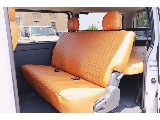 FLEX　オリジナルシートカバー♪　ブラウンレザー調で車内の統一感を図りました♪