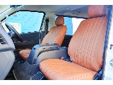FLEX　オリジナルシートカバー♪　ブラウンレザー調で車内の統一感を図りました♪