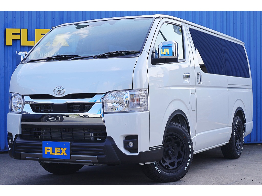 トヨタ&nbsp;ハイエースバン&nbsp;5ドアバン2.8ディーゼルT スーパーGLロング&nbsp;9型 クラシックカスタム♪&nbsp;静岡県