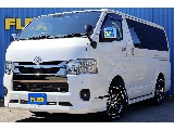 トヨタ&nbsp;ハイエースバン&nbsp;5D2.0スーパーGLダークプライムⅡロング&nbsp;【モデリスタエアロPKG】&nbsp;静岡県