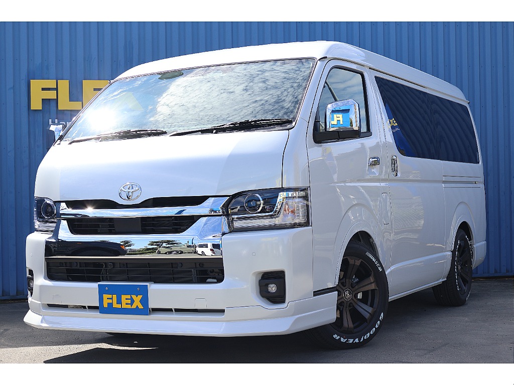 トヨタ&nbsp;ハイエース&nbsp;ワゴン2.7GLロング ミドルルーフ&nbsp;内装架装【various】&nbsp;静岡県