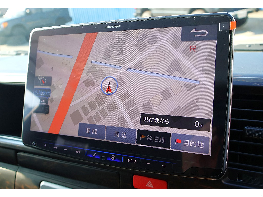 アルパインBIG-Xメカレス11インチナビ アルパイン12.8インチ大型フリップダウンモニター装備！！