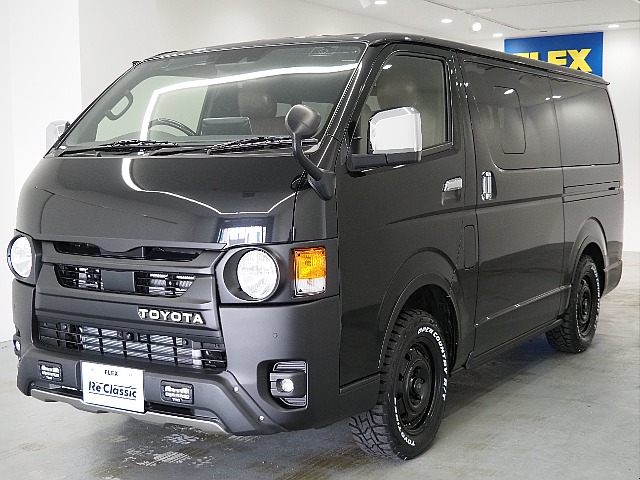 【Re Classic/新車DARKPRIMEⅡディーゼル4WD】大人気丸目フェイス×TRDスポイラー♪KNOTRECORDS内装♪