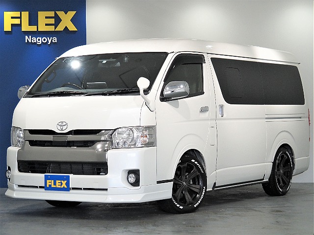 買取直販！！5型ワイドバン　スーパーGL・ガソリン4WD♪内外装パーツ＆大画面ツインモニター装備♪