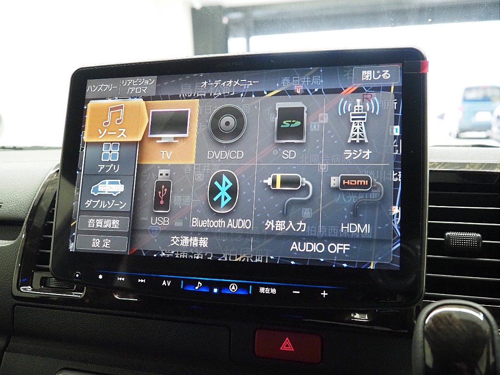 トヨタ ハイエースバン 5D2.0スーパーGLダークプライムⅡロング パーキングサポート パーツあり指示あり 愛知県の詳細画像 その17