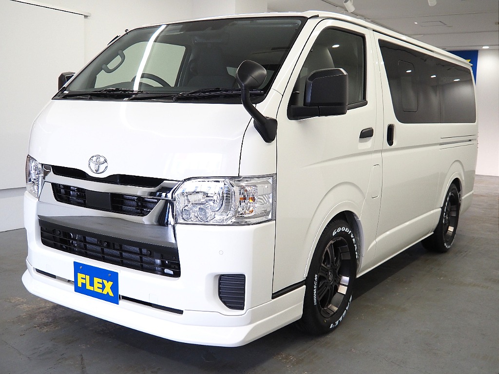【新車ハイエースバン/2.0Lガソリン/DXGLパッケージ】スポーツスタイルで抜群の使い勝手！【全国納車可能】